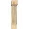 Ekena Millwork Traditional Block Rough Sawn Bracket w/ Offset Brace, Douglas Fir, 8"W x 34"D x 40"H BKT0806X34X40TRA05RDF - alternate 2